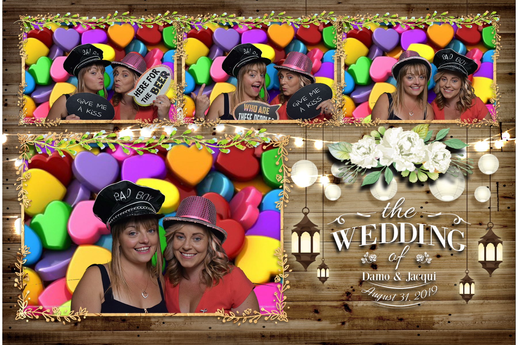 Damo and Jacqui | View more photos from the event at gallery.blissbooth.co.uk/u/BlissBooth/Damo-and-Jacqui